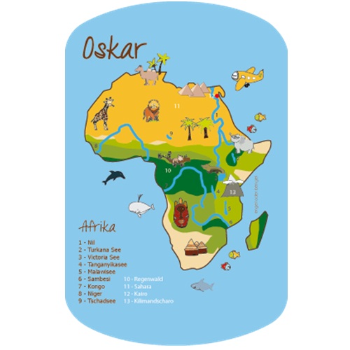 Brotdose Afrika- Serie Afrika