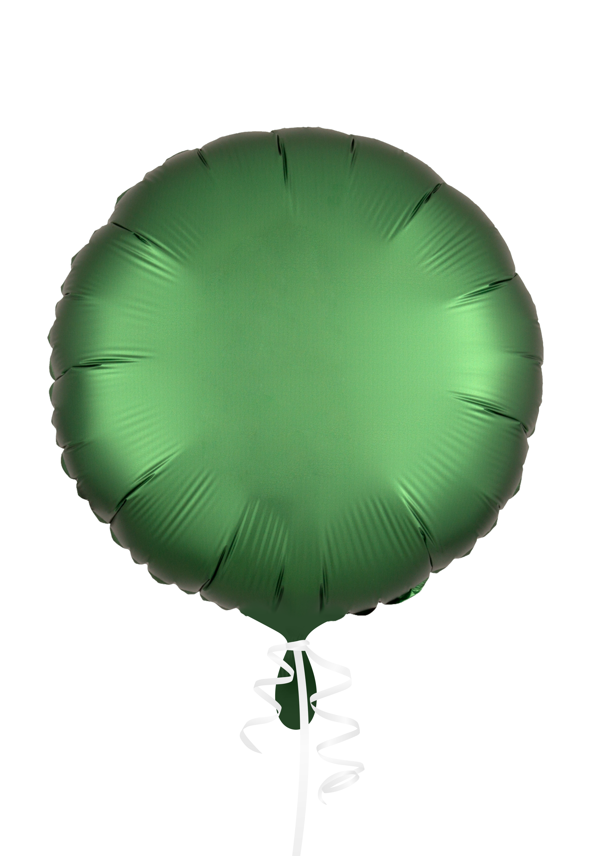 Luftballon personalisiert Rund grün 